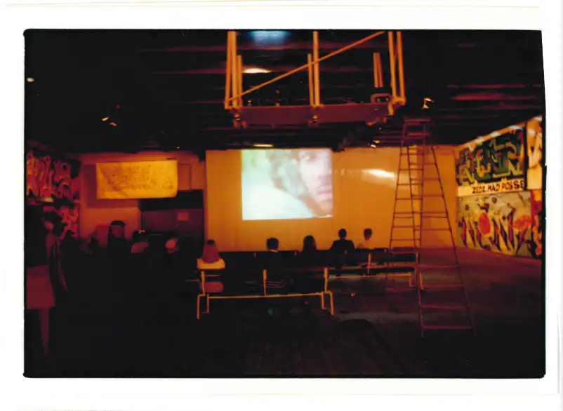 Film screening at the exhibition